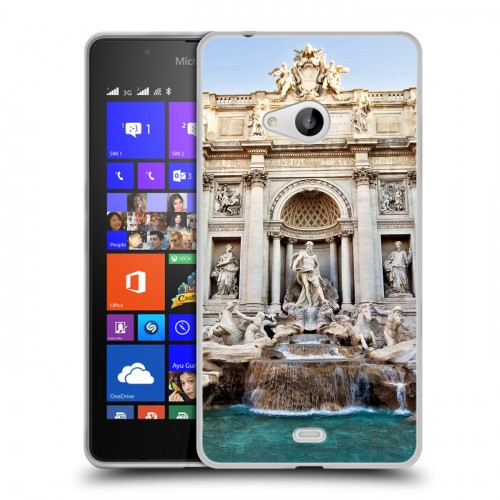 Дизайнерский пластиковый чехол для Microsoft Lumia 540 рим