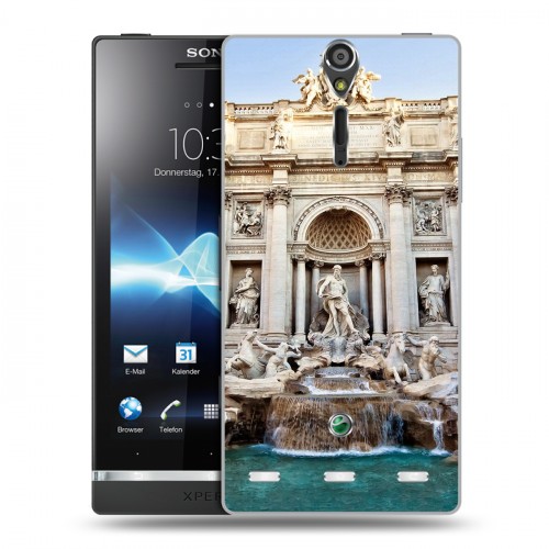 Дизайнерский пластиковый чехол для Sony Xperia S рим