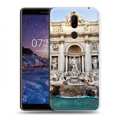 Дизайнерский пластиковый чехол для Nokia 7 Plus рим