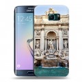 Дизайнерский силиконовый чехол для Samsung Galaxy S6 Edge рим