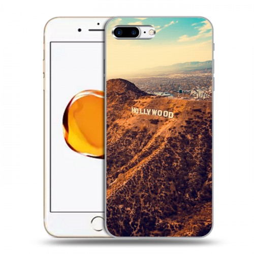 Дизайнерский силиконовый чехол для Iphone 7 Plus / 8 Plus Лос-Анджелес