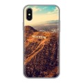 Дизайнерский силиконовый чехол для Iphone x10 Лос-Анджелес