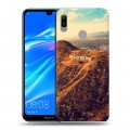 Дизайнерский пластиковый чехол для Huawei Y6 (2019) Лос-Анджелес