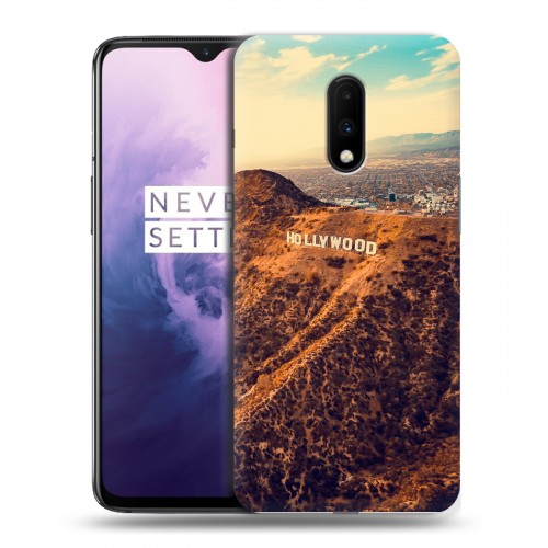 Дизайнерский пластиковый чехол для OnePlus 7 Лос-Анджелес