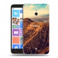 Дизайнерский пластиковый чехол для Nokia Lumia 1320 Лос-Анджелес