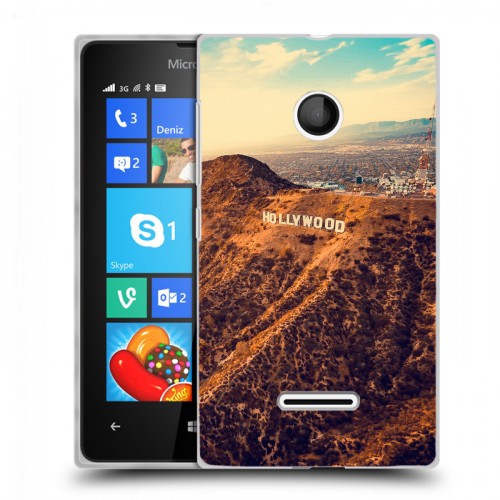 Дизайнерский пластиковый чехол для Microsoft Lumia 435 Лос-Анджелес