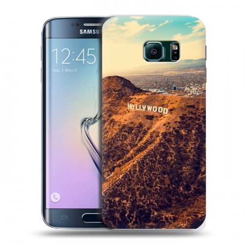 Дизайнерский силиконовый чехол для Samsung Galaxy S6 Edge Лос-Анджелес