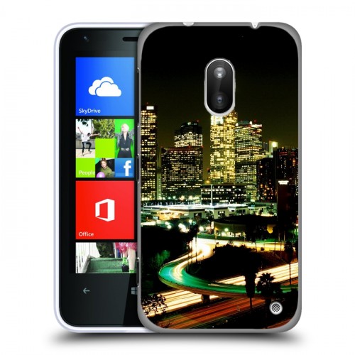 Дизайнерский силиконовый чехол для Nokia Lumia 620 Лос-Анджелес