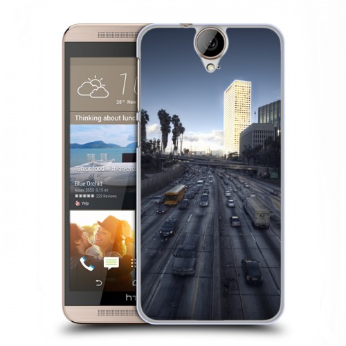 Дизайнерский пластиковый чехол для HTC One E9+ Лос-Анджелес