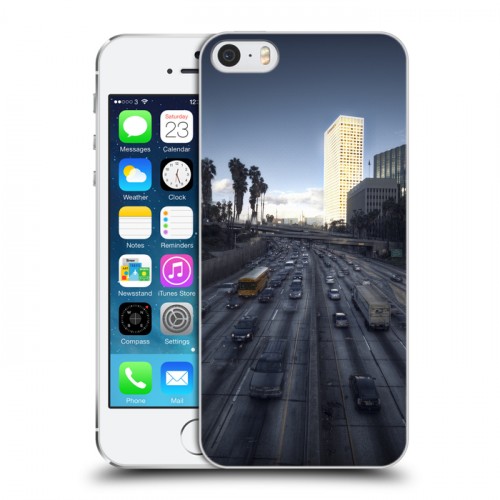 Дизайнерский пластиковый чехол для Iphone 5s Лос-Анджелес