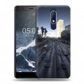 Дизайнерский пластиковый чехол для Nokia 5.1 Лос-Анджелес