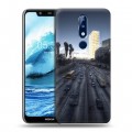 Дизайнерский пластиковый чехол для Nokia 5.1 Plus Лос-Анджелес