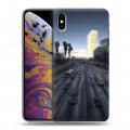 Дизайнерский силиконовый чехол для Iphone Xs Max Лос-Анджелес