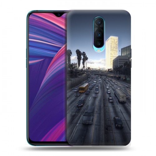 Дизайнерский пластиковый чехол для OPPO RX17 Pro Лос-Анджелес