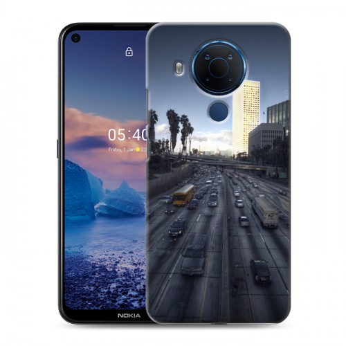 Дизайнерский силиконовый чехол для Nokia 5.4 Лос-Анджелес