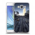 Дизайнерский пластиковый чехол для Samsung Galaxy A5 Лос-Анджелес