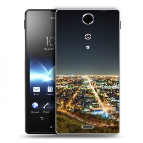 Дизайнерский пластиковый чехол для Sony Xperia TX Лос-Анджелес