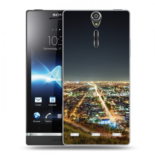 Дизайнерский пластиковый чехол для Sony Xperia S Лос-Анджелес