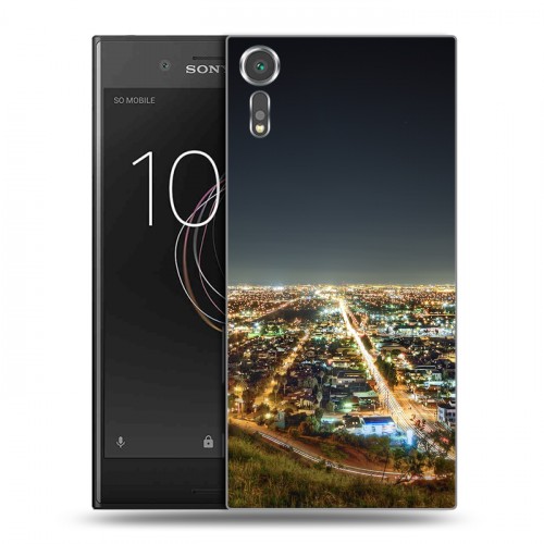 Дизайнерский пластиковый чехол для Sony Xperia XZs Лос-Анджелес