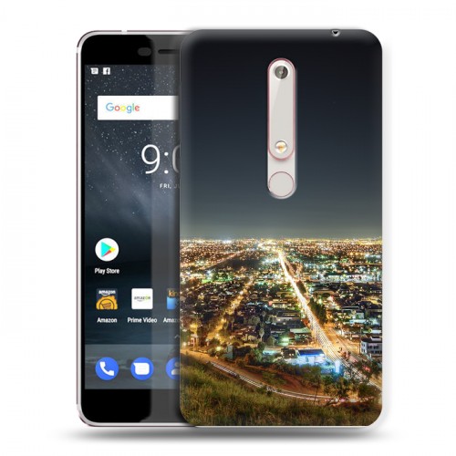 Дизайнерский пластиковый чехол для Nokia 6 (2018) Лос-Анджелес