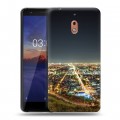 Дизайнерский силиконовый чехол для Nokia 2.1 Лос-Анджелес