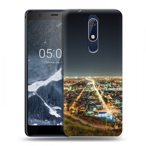 Дизайнерский пластиковый чехол для Nokia 5.1 Лос-Анджелес