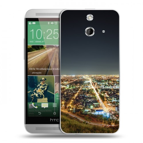 Дизайнерский пластиковый чехол для HTC One E8 Лос-Анджелес