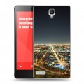 Дизайнерский силиконовый чехол для Xiaomi RedMi Note Лос-Анджелес