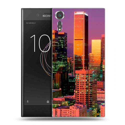 Дизайнерский пластиковый чехол для Sony Xperia XZs Лос-Анджелес