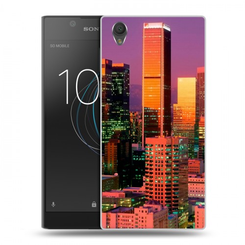 Дизайнерский пластиковый чехол для Sony Xperia L1 Лос-Анджелес