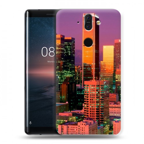 Дизайнерский пластиковый чехол для Nokia 8 Sirocco Лос-Анджелес