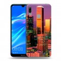 Дизайнерский пластиковый чехол для Huawei Y6 (2019) Лос-Анджелес