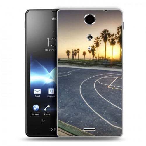 Дизайнерский пластиковый чехол для Sony Xperia TX Лос-Анджелес