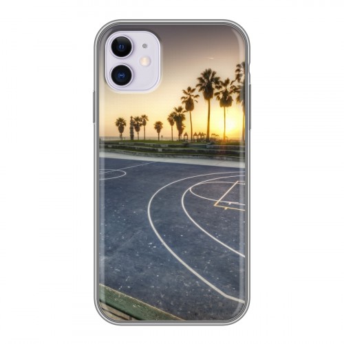 Дизайнерский силиконовый чехол для Iphone 11 Лос-Анджелес