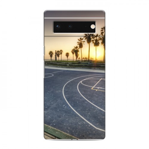 Дизайнерский силиконовый с усиленными углами чехол для Google Pixel 6 Лос-Анджелес