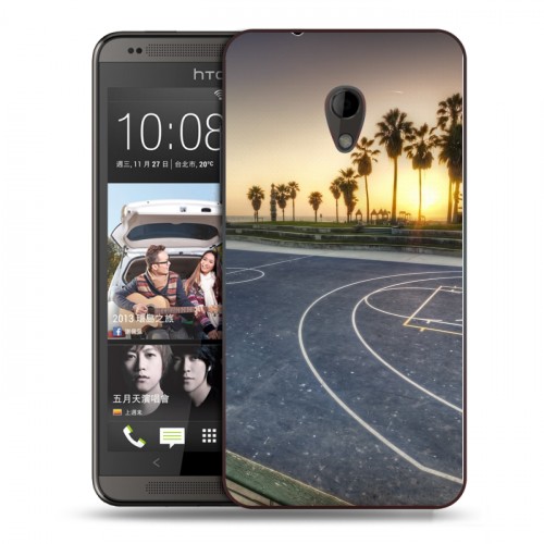 Дизайнерский пластиковый чехол для HTC Desire 700 Лос-Анджелес