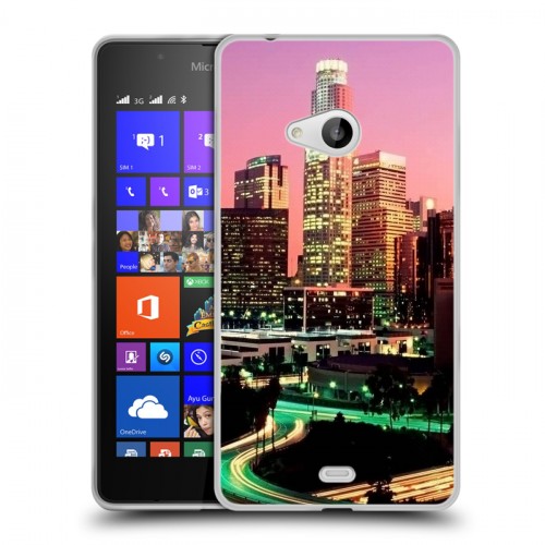 Дизайнерский пластиковый чехол для Microsoft Lumia 540 Лос-Анджелес