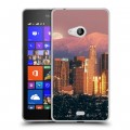 Дизайнерский пластиковый чехол для Microsoft Lumia 540 Лос-Анджелес