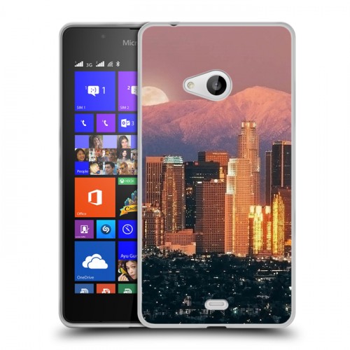 Дизайнерский пластиковый чехол для Microsoft Lumia 540 Лос-Анджелес