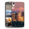Дизайнерский силиконовый чехол для HTC Desire 828 Лос-Анджелес