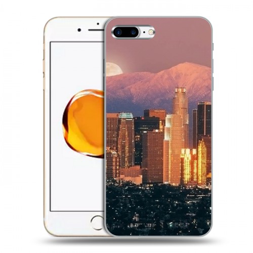 Дизайнерский силиконовый чехол для Iphone 7 Plus / 8 Plus Лос-Анджелес