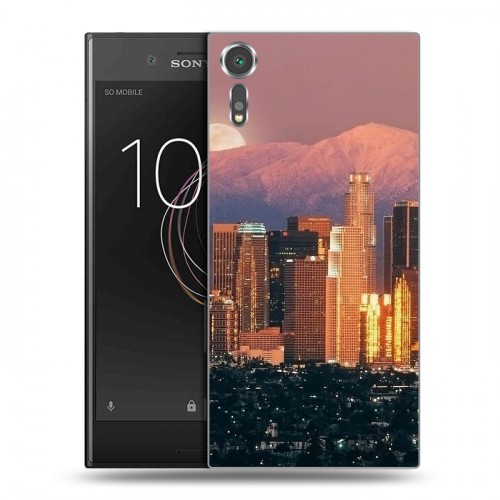 Дизайнерский пластиковый чехол для Sony Xperia XZs Лос-Анджелес