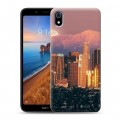 Дизайнерский силиконовый чехол для Xiaomi RedMi 7A Лос-Анджелес