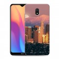 Дизайнерский силиконовый с усиленными углами чехол для Xiaomi RedMi 8A Лос-Анджелес