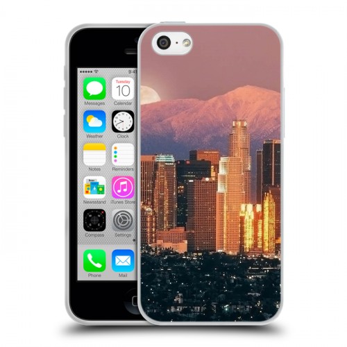 Дизайнерский пластиковый чехол для Iphone 5c Лос-Анджелес