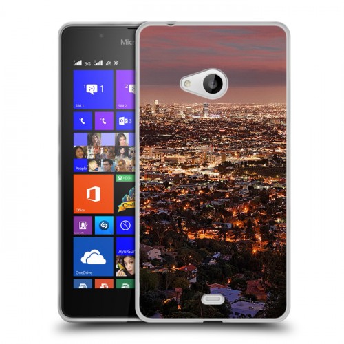 Дизайнерский пластиковый чехол для Microsoft Lumia 540 Лос-Анджелес