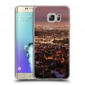 Дизайнерский пластиковый чехол для Samsung Galaxy S6 Edge Plus Лос-Анджелес