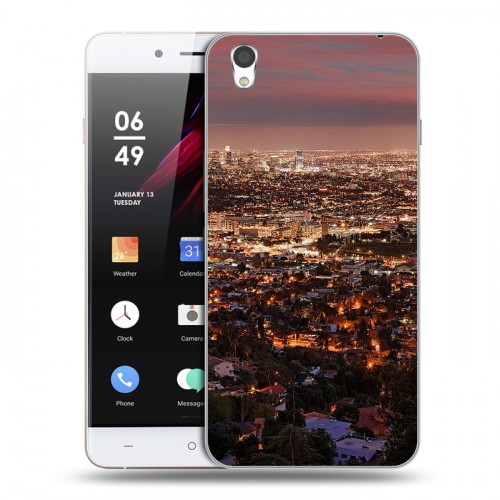 Дизайнерский пластиковый чехол для OnePlus X Лос-Анджелес