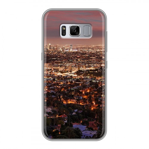Дизайнерский силиконовый чехол для Samsung Galaxy S8 Plus Лос-Анджелес