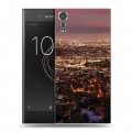 Дизайнерский пластиковый чехол для Sony Xperia XZs Лос-Анджелес